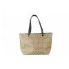 Coach Shoppers Tote Bags Beige