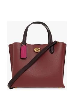 Coach Shoppers Cross Body Bags Purple -Coach Verkoop 026a67f3fdd93926e09dc5d5fbc51c5d