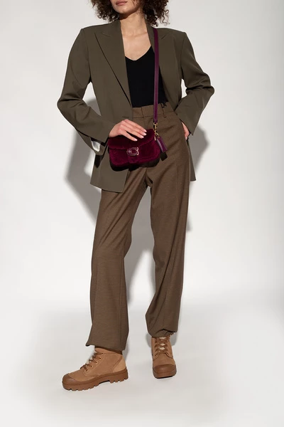 Coach Enkellaarsjes ‘Trooper’ Suede Ankle Boots Brown 8 Coach Enkellaarsjes ‘Trooper’ Suede Ankle Boots Brown - Afbeelding 6