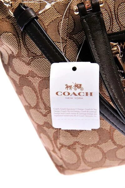 Coach Handtassen Bag Beige 7 Coach Handtassen Bag Beige - Afbeelding 5