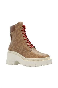 Coach Laarzen ‘Ainsely’ Boots Brown -Coach Verkoop 045261360e6d01862e27d0113a6880a1