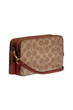 Coach Schoudertassen POCKET Brown