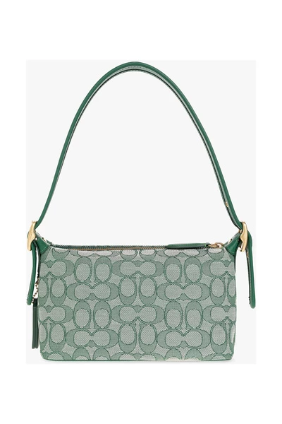 Coach Schoudertassen Cross Body Bags Green 5 Coach Schoudertassen Cross Body Bags Green - Afbeelding 3