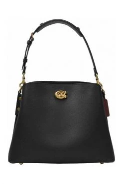 Coach Schoudertassen Willow Bag Black -Coach Verkoop 0704a5838e1c51a68789ffa5e443fbf5