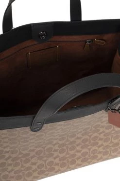 Coach Tassen Field 40 Shopper Bag Brown -Coach Verkoop 07c6344e83cd13a91a5d0bff698dd550