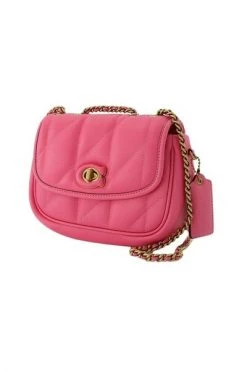 Coach Schoudertassen Quilted Pillow Madison Shoulder Bag 18 Pink -Coach Verkoop 0c0b9b7fdaab1bbbd06884366f7eb393