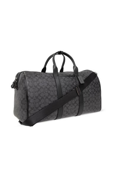 Coach Weekendtassen Monogrammed Duffel Bag Black 7 Coach Weekendtassen Monogrammed Duffel Bag Black - Afbeelding 5