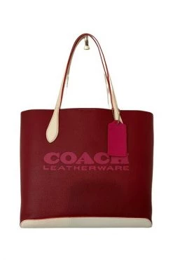 Coach Shoppers Bags Red -Coach Verkoop 0ffc370663211c1c1b8ec4f57741f53d