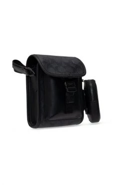 Coach Schoudertassen Shoulder Bag With Logo Black -Coach Verkoop 124e8e4840527f7a4968586cb69a8bc2