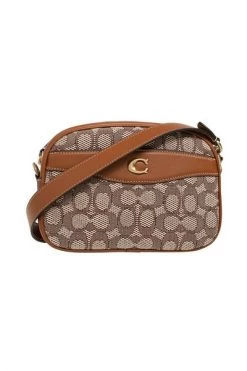 Coach Schoudertassen Camera Shoulder Bag Brown