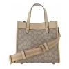 Coach Shoppers Tote Bag Beige