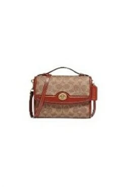 Coach Schoudertassen Cross Body Bags Brown