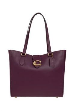 Coach Schoudertassen Theo Shopper Bag Purple