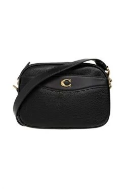 Coach Schoudertassen Camera Shoulder Bag Black -Coach Verkoop 22765c07f26a448593f174bf259fb4a8