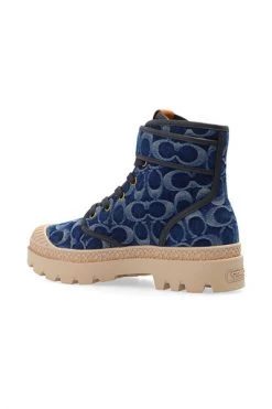 Coach Enkellaarsjes Ankle Boots Blue -Coach Verkoop 28b8c536e3a07ab4890582e6ba2b0f68