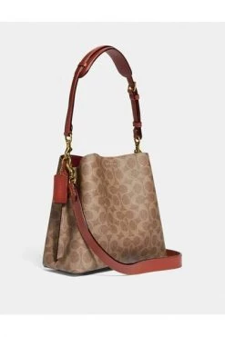 Coach Schoudertassen POCKET Brown -Coach Verkoop 340fc77ce72a9daba5f8ca1c06417bdd