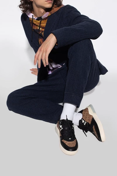 Coach Sneakers Brown 5 Coach Sneakers Brown - Afbeelding 3