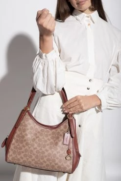 Coach Schoudertassen Lori Shoulder Bag Brown