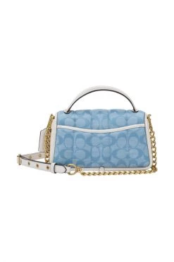 Coach Schoudertassen Bag Blue -Coach Verkoop 3c6c12a7773e2a13c1c43103eac8ba7b