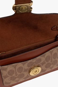 Coach Schoudertassen Cross Body Bags Brown -Coach Verkoop 41ba1ac407c1a5014210315105d42ff7