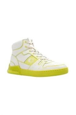 Coach High-top Sneakers White -Coach Verkoop 4339c130297806ea8c3b1a9256ec7405