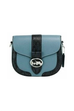Coach Schoudertassen Cross Body Bags Blue -Coach Verkoop 43ad36f63967830f570e709ee649a20f