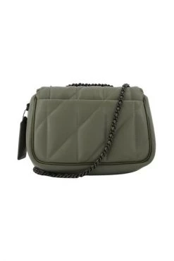 Coach Schoudertassen Quilted Pillow Madison Shoulder Bag Green -Coach Verkoop 4433ea3954f67c824f0bcd87ade1b820
