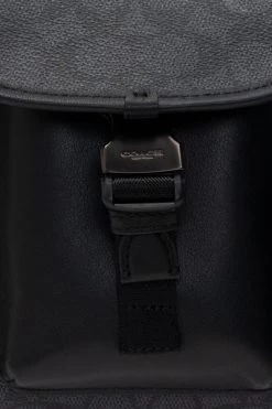 Coach Schoudertassen Shoulder Bag With Logo Black -Coach Verkoop 450dab0d91737494d2015860f22f3333