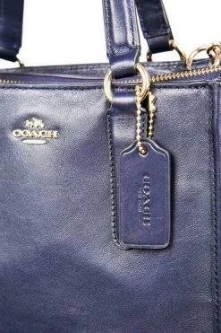 Coach Schoudertassen Bag Blue -Coach Verkoop 45d8d736a90c1abb34a2e99278bf4831