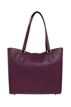 Coach Schoudertassen Theo Shopper Bag Purple -Coach Verkoop 486c0edf311a0be0f15b6fca3597f4d0