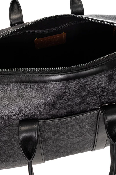 Coach Weekendtassen Monogrammed Duffel Bag Black 5 Coach Weekendtassen Monogrammed Duffel Bag Black - Afbeelding 3