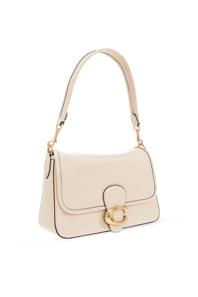Coach Schoudertassen Soft Tabby Shoulder Bag Beige 7 Coach Schoudertassen Soft Tabby Shoulder Bag Beige - Afbeelding 5