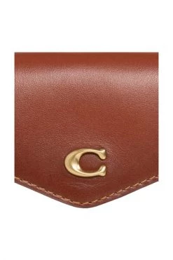 Coach Portefeuilles Wyn Wallet With Logo Brown -Coach Verkoop 522ec6e1cf0d77f53225e3432de35c76
