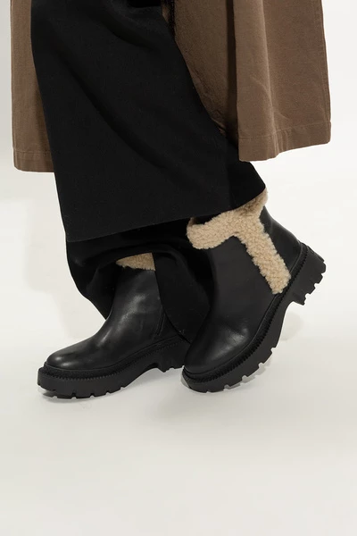 Coach Enkellaarsjes ‘ane Leather Ankle Boots Black 4 Coach Enkellaarsjes ‘ane Leather Ankle Boots Black - Afbeelding 2