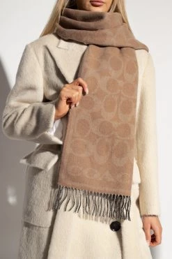 Coach Sjaals Winter Scarves Brown