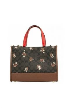 Coach Aktetassen Handbags Brown