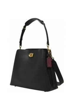 Coach Schoudertassen Willow Bag Black -Coach Verkoop 5a7559dca2afe014eb94b6ac4b7a3fab