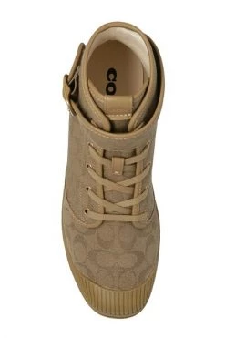 Coach Laarzen Patterned Boots Brown