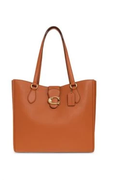 Coach Shoppers Theo Shopper Bag Brown