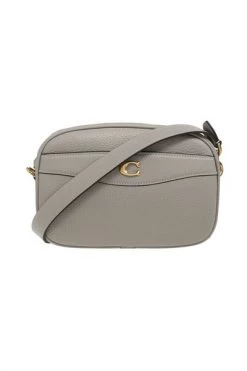 Coach Schoudertassen Camera Shoulder Bag Gray -Coach Verkoop 68bf56a2658d9142c583d3133b90f417