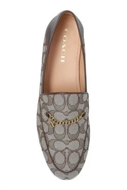 Coach Hanna Leather Loafers Brown -Coach Verkoop 6a735a043fca3a9e9b7fdd1b1f019570