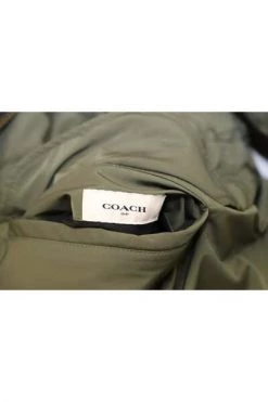 Coach Parka Jassen Jackets Green -Coach Verkoop 6c380edb3a8b181ddc56ee2d83ef711b