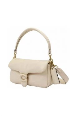 Coach Schoudertassen Tabby Pillow Bag In Leather Beige -Coach Verkoop 6db081d232610f87bbc63047156d8e04