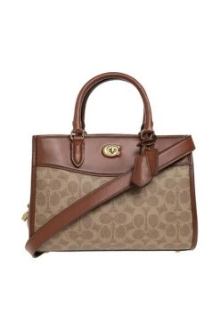 Coach Schoudertassen Shoulder Bags Brown