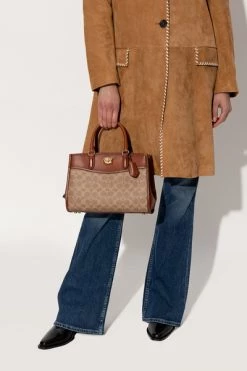 Coach Schoudertassen Shoulder Bags Brown -Coach Verkoop 726dc8b73656e735c9f56e452f499a3a