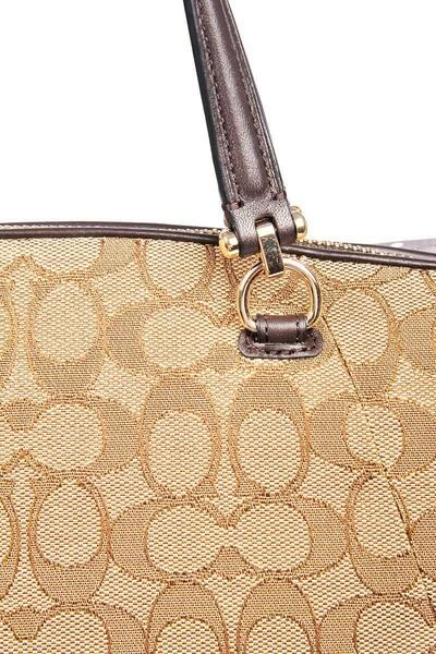 Coach Handtassen Bag Beige 8 Coach Handtassen Bag Beige - Afbeelding 6
