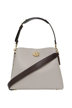 Coach Schoudertassen Willow Bag Gray