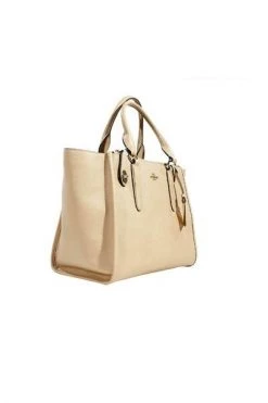 Coach Shoppers Bag Beige -Coach Verkoop 74c7f2bc2e21613fd0886c6acb497e30