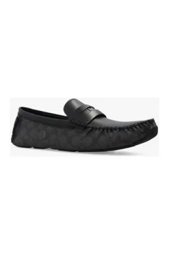Coach Schoenen Sailor Shoes Black -Coach Verkoop 752db6a0861450618eacde30c6dbc738