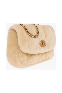 Coach Schoudertassen Cross Body Bags Beige -Coach Verkoop 7593254c50a146cd487f978e56d9785c